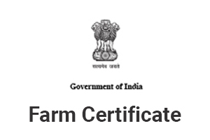 Farm Certificate