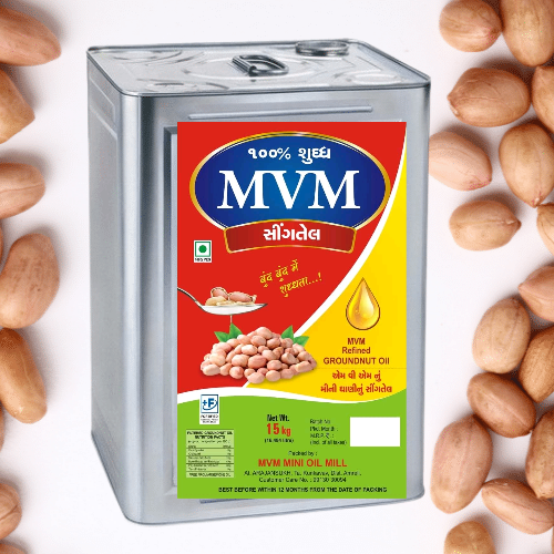 MVM Refined Groundnut Oil